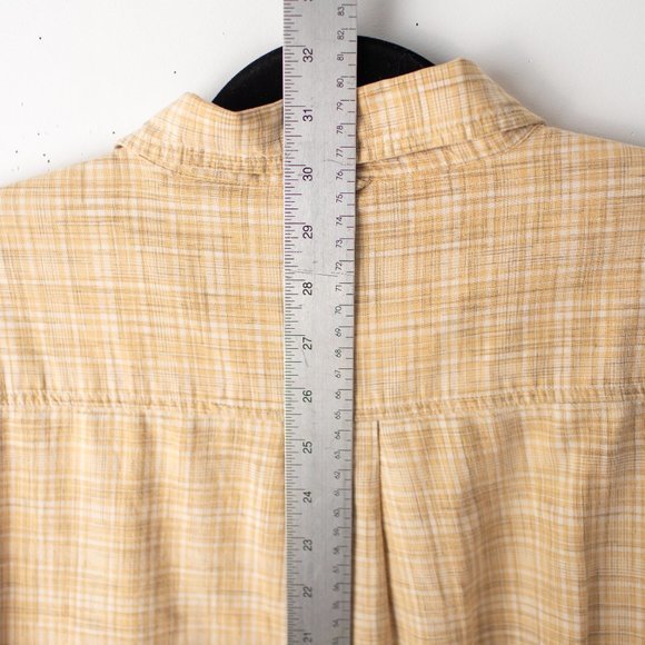 Timberland Short Sleeve Yellow Men's Shirt XL - Picture 7 of 8